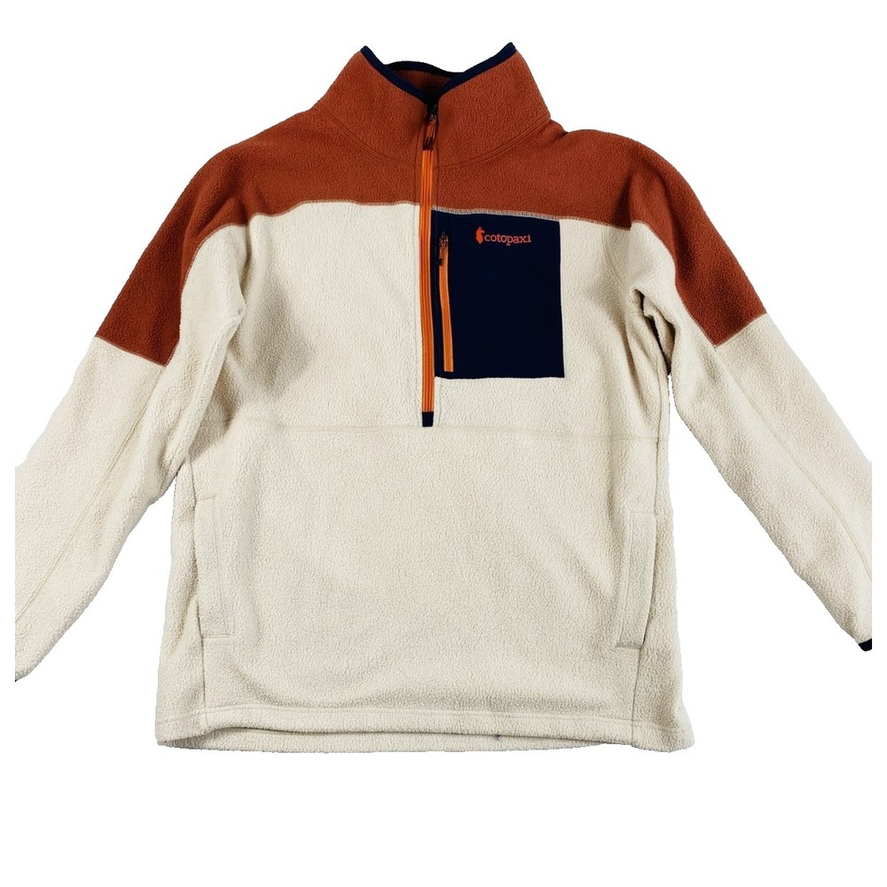 Cotopaxi Fleece Sweater Men's Sz 2XL Colorblock 1/4 Zip Winter